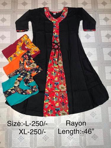 Ladies Rayon Kurti Ladies Rayon Kurti