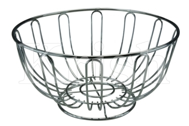 As Per Requirement Wire Fruit Basket Round