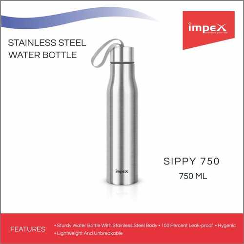 IMPEX Stainless steel water bottle (SIPPY 750B)