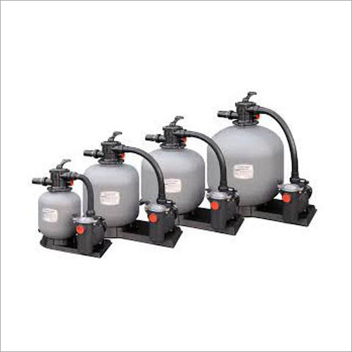 Grey Swimming Pool Filtration Sand Filter