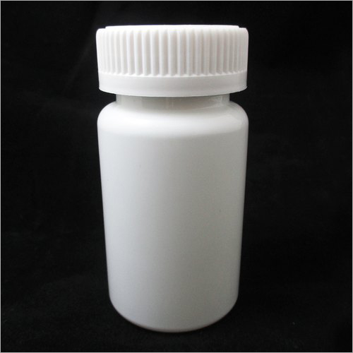 Available In Multicolor White Plastic Tablet Container
