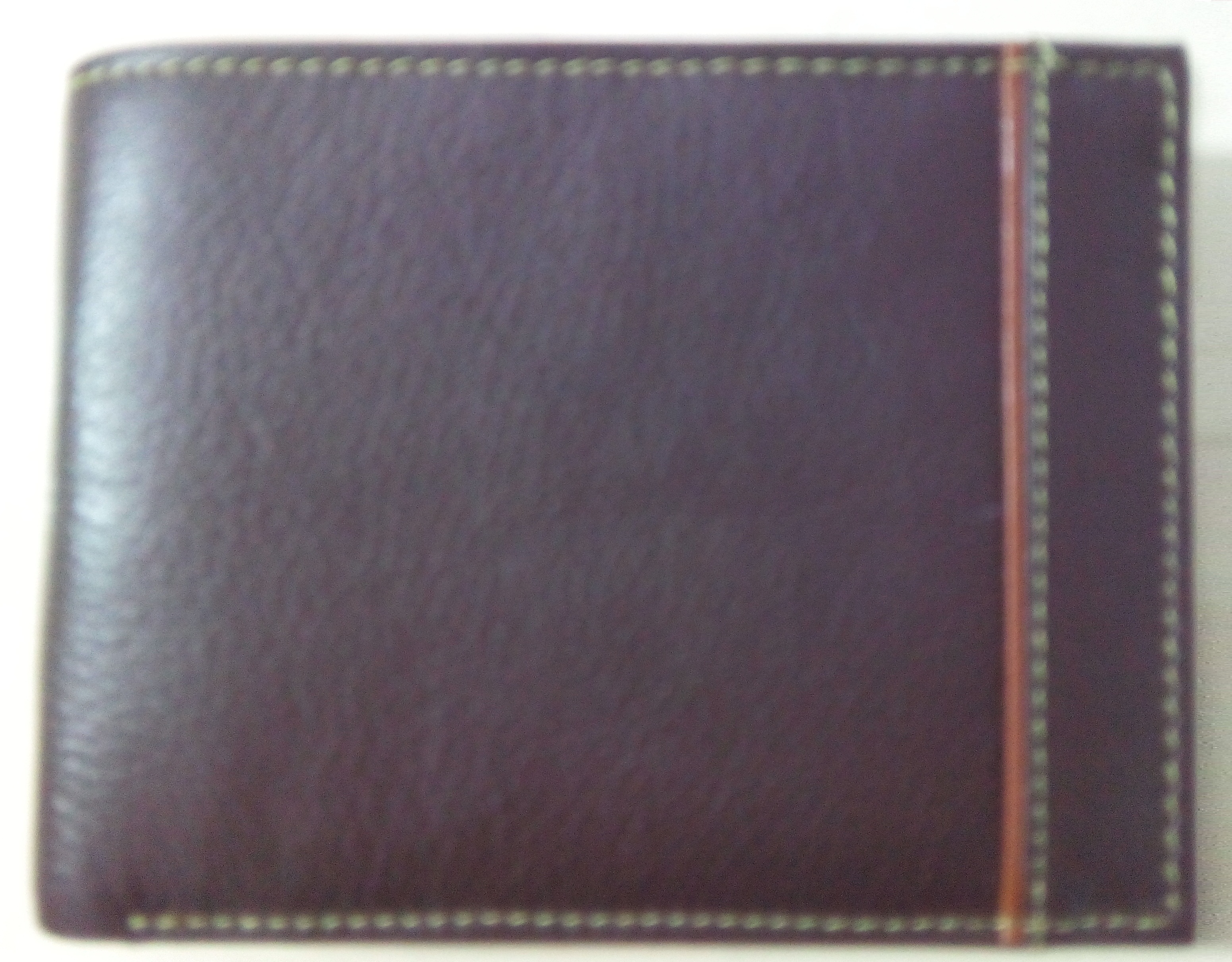 Designed Upper Leather Bifold Wallet