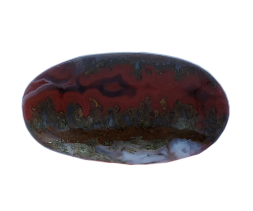 Looking Seam Agate Loose Gemstone