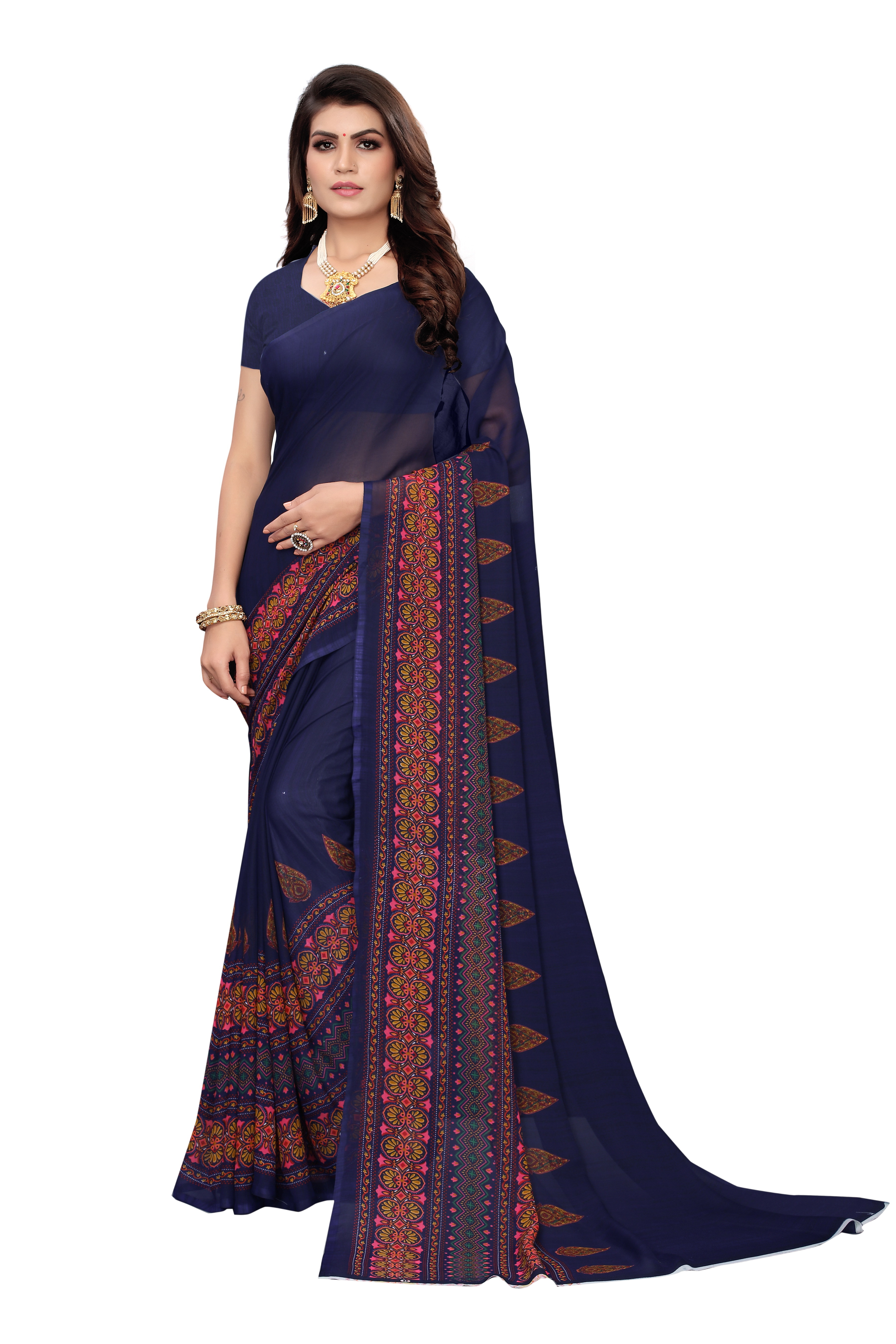 GEORGETTE PRINTED SAREE