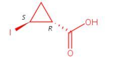 Cyclopropanecarboxylic acid 2-iodo 1R 2S)