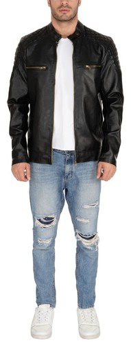 Man Pu Jacket Black Usage: Men