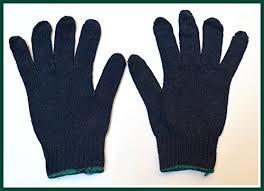Knitted Hand Gloves 40 Gram Blue