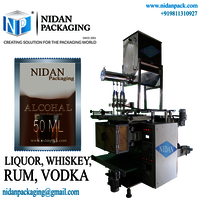 3 track Vodka/ Rum Pouch Packaging Machine