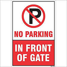 Safety Signage Non Auto Glow 12*18 Inch