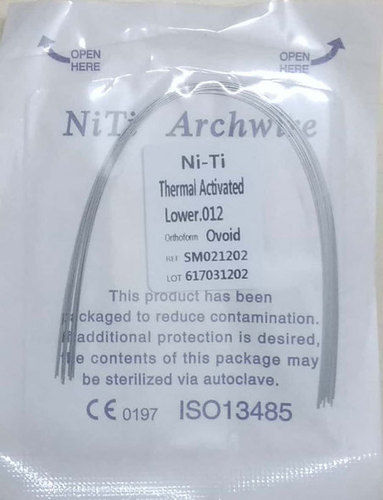 Dental Niti Heat Activated Wire - Round