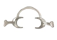 DENTAL 3C CHEEK RETRACTOR WITH WINGS(TRANSPARENT)