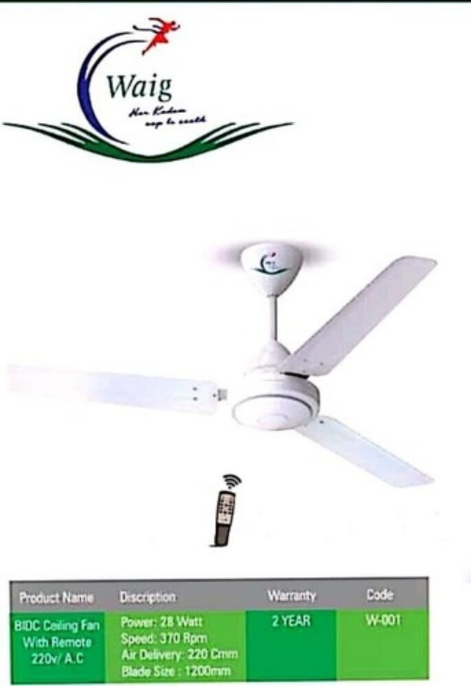 Bldc Fan - Installation Type: Ceiling