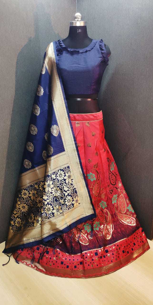 Wedding style Banarasi brocade Lehnga choli