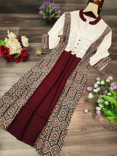 FANCY HEAVY REYON KURTI