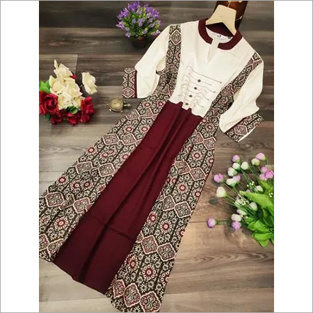 Fancy Heavy Reyon Kurti
