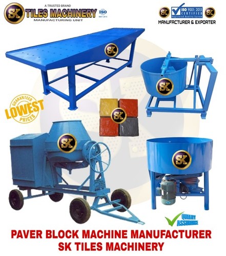 Interlocking Paver Block Making Machine