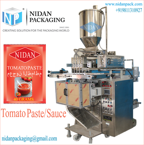 Tomato Paste/ Puree Pouch Packaging Machine