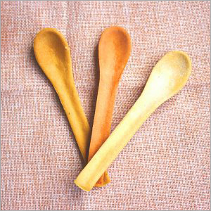 Available In Different Color Eco Friendly Edible Spoon