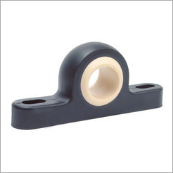 Pedestal Bearing Unit - Cast Iron Base 20mm to 200mm Thickness Polished Surface Durable Metal Construction Industrial Use