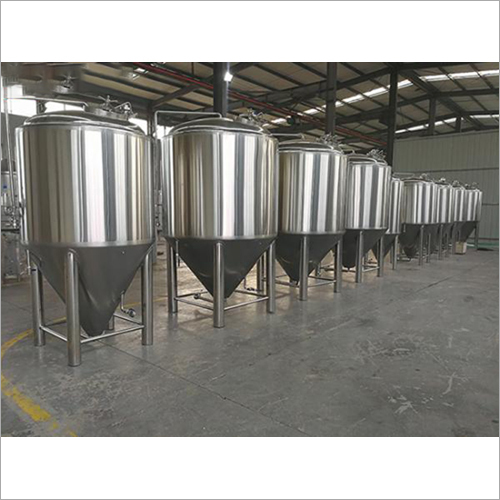 Stainless Steel Conical Shape Storage Tank