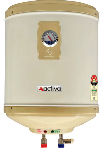 ACTIVA Amazon Storage Water Heater Geyser ABS Top Bottom Stainless Steel Body (25Ltr.)