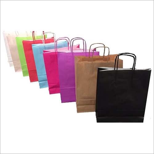 Available In Multicolor Customised Paper Bag