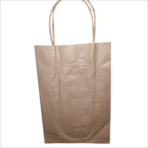 Brown Paper Shopping Bag