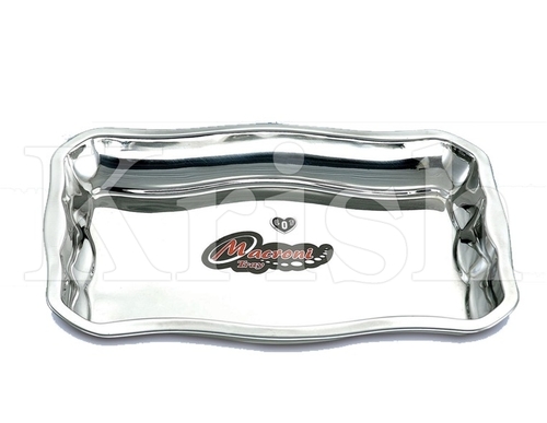 As Per Requirement Macaroni Tray Steel Ser