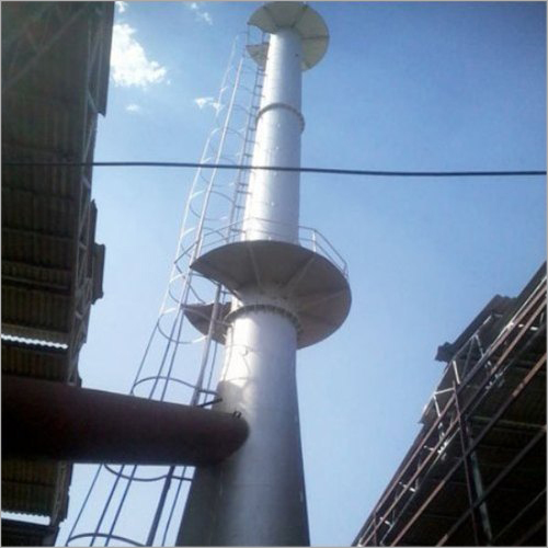 Industrial Chemical Plant Chimney