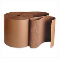 Plain Brown Corrugated Packaging Roll