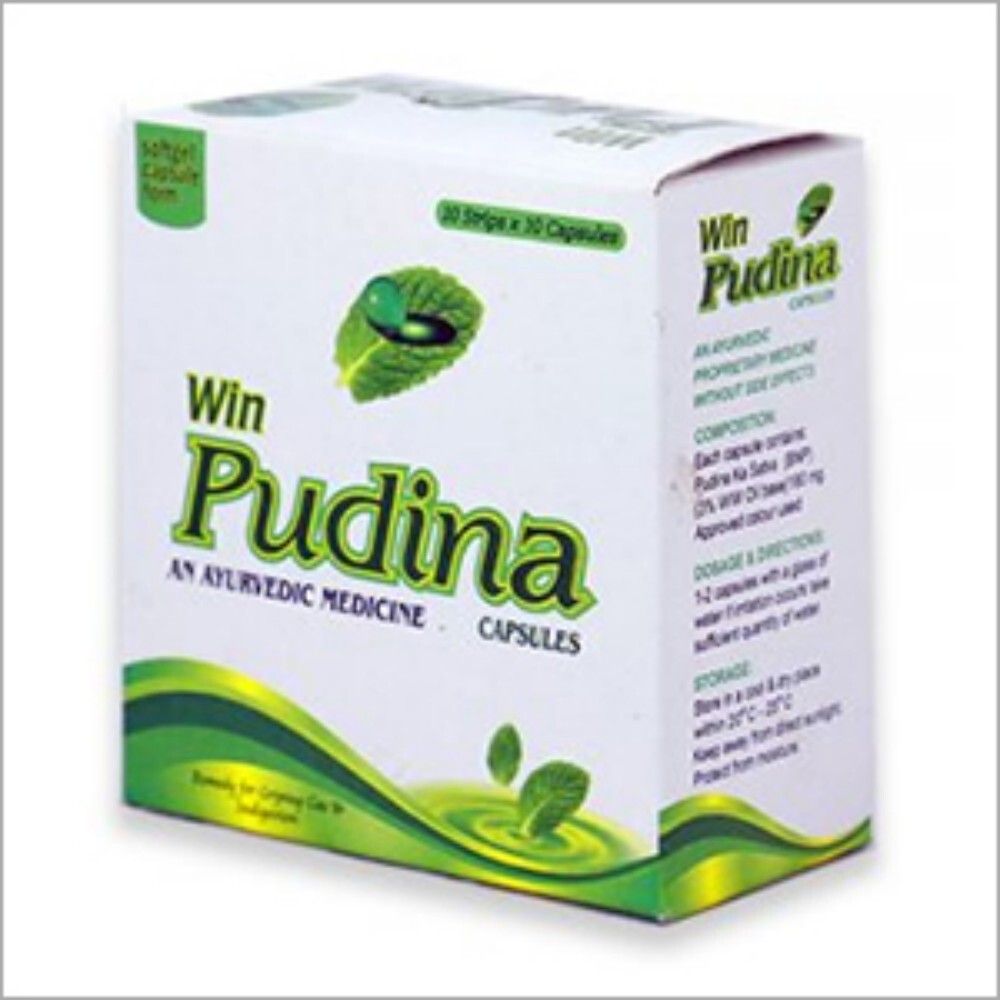 Win Pudina Capsules - Packaging Size: Na