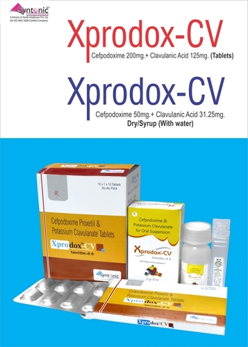 Cefpodoxime 50mg + Clavulanic Acid 31.25mg/5ml (With WFI)