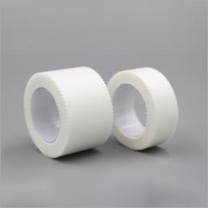 White Hypoallergenic Adhesive Latex Medical Silk Tape