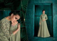 Triva Silk With Heavy Embroidery gown