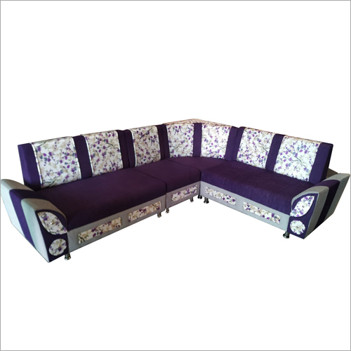 Handmade L Shape Wodden Sofa