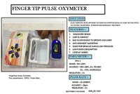 Fingertip Pulse Oximeter - Hospital Grade Material | Compact, Lightweight, Non-invasive Monitoring, Digital Display, Fast Readings, Low Power Consumption, Visual Alarms, Bluetooth Connectivity