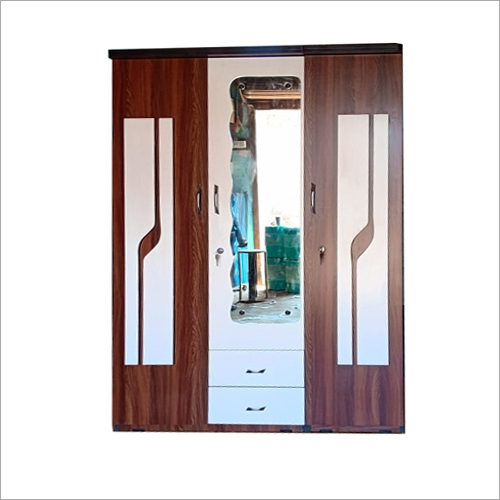 Handmade Wooden Three Door Almirah