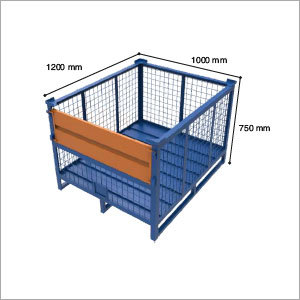 Metal Cage Bins