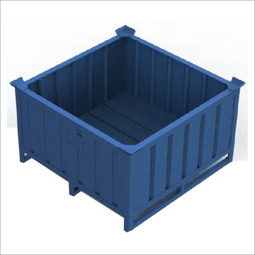 Corrugated Steel Box - Metal Material, Durable Design | Ideal for Secure Storage Solutions