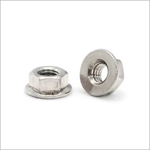 Flange Nut - Metal Alloy, 3mm to 48mm Diameter | Ideal for Heavy Duty Machines, Enhances Surface Grip with Flanged Face