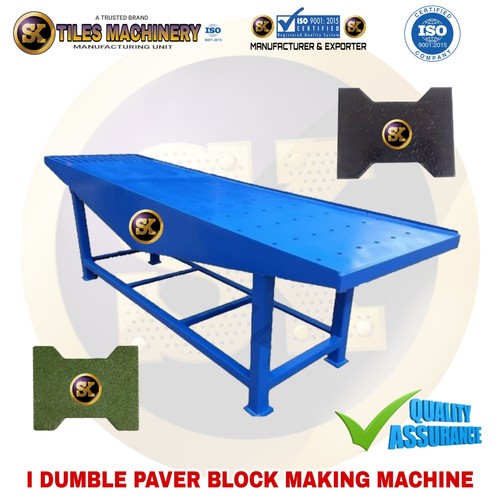 Ms Iron Interlocking Tiles Vibrating Table at Best Price in Noida | Sk ...