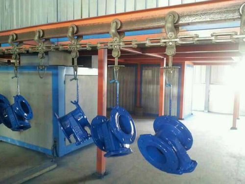 Overhead Conveyor For Powder Coating Line