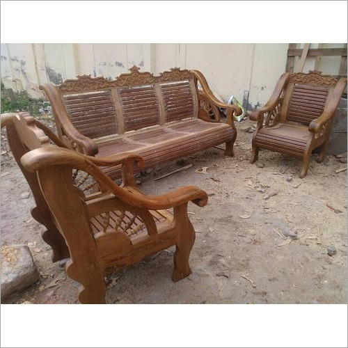 Handmade Wooden Sofa