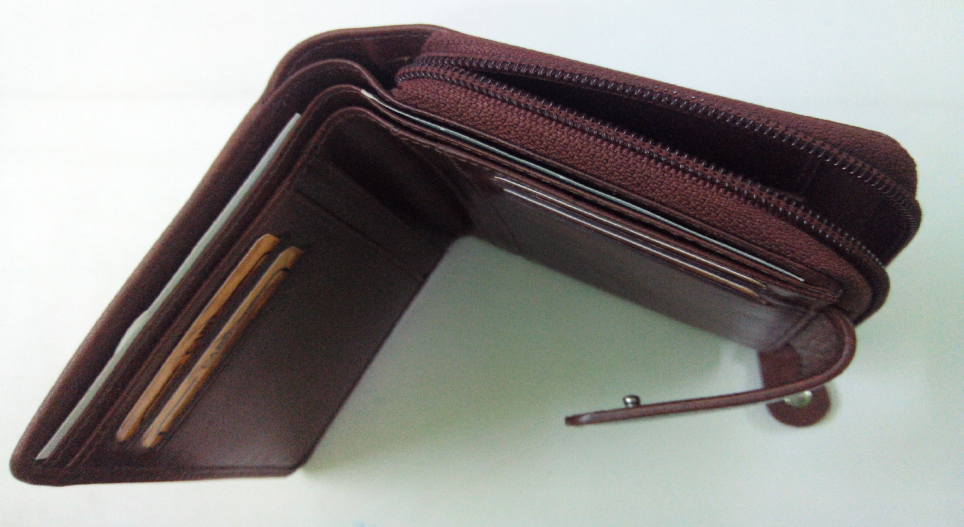 Genuine Leather Maxi-Wallet
