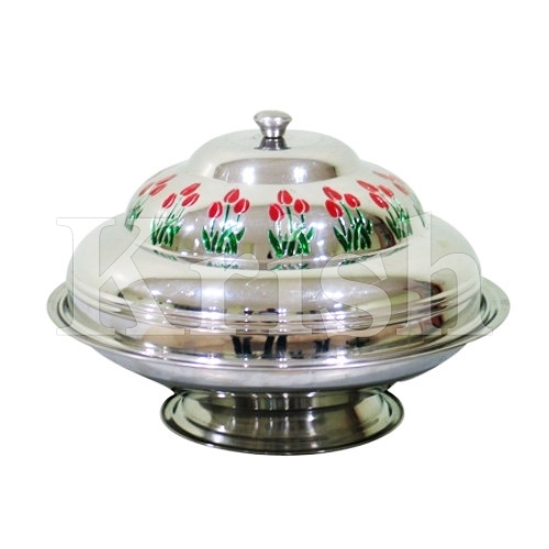 Deep Round Kozi Dish With Dome Step Cover