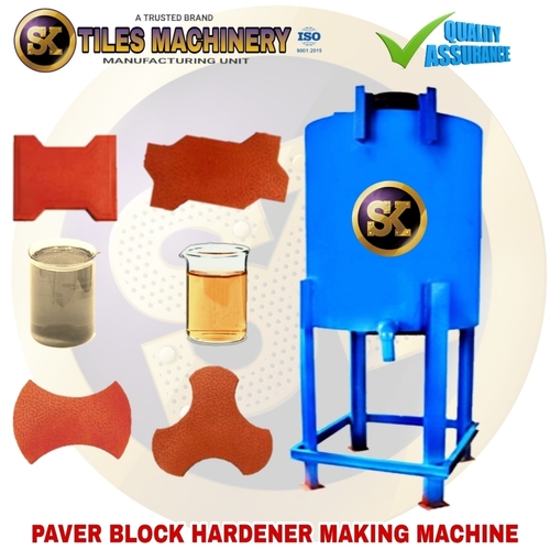Paver Block Hardener Making Machine