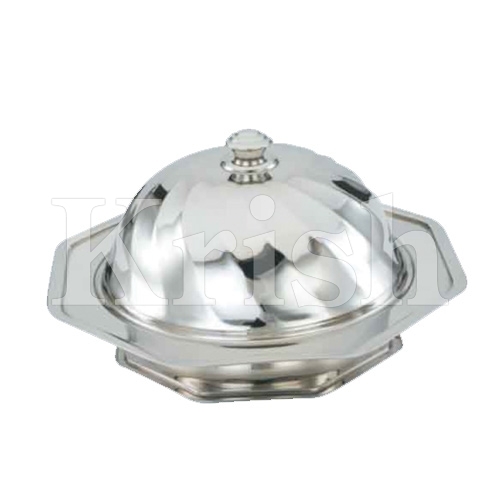 Octagan Kozi Dish with Cover & Stand