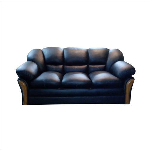 Leather Three Seater Sofa