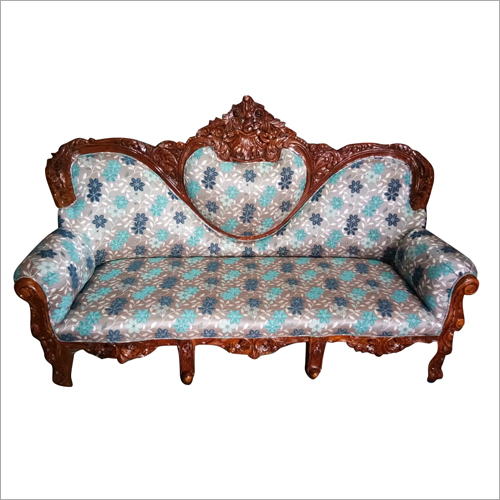 Available In Multicolor Wooden Carved Sofa