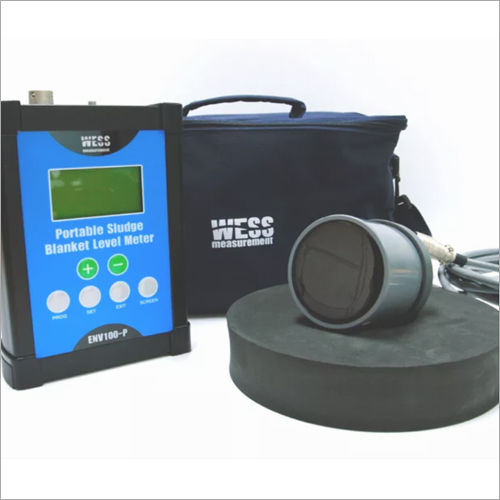 Ultrasonic Portable Sludge Level Meter Application: Industrial